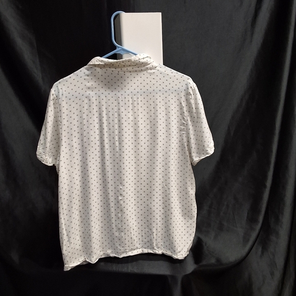 Vans White Shirt with Black Dots - Picture 6 of 12